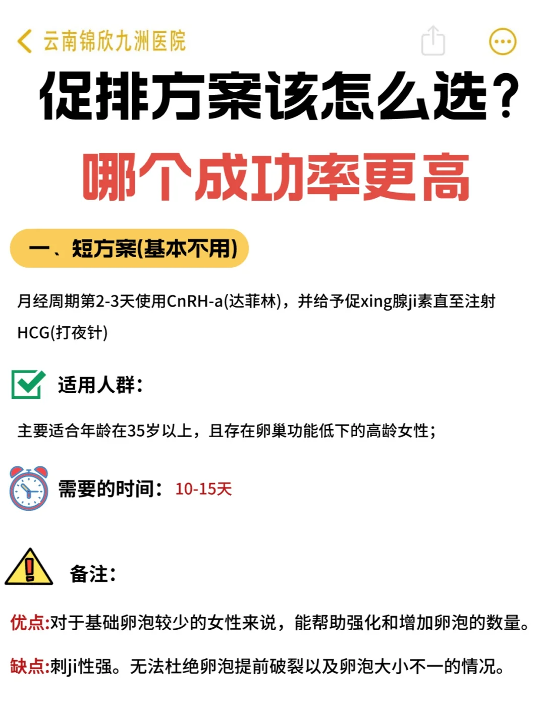 6种常见促排方案✅哪个成功率更高❓,国内专业代孕